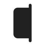 Notebook Section SVG Icon